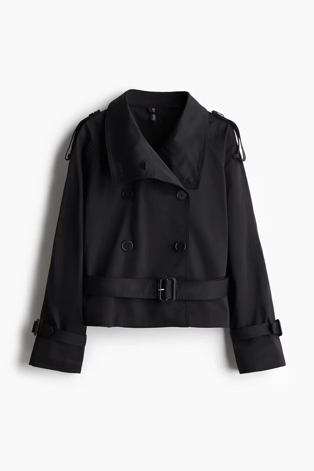 Maravine Cropped Trenchcoat