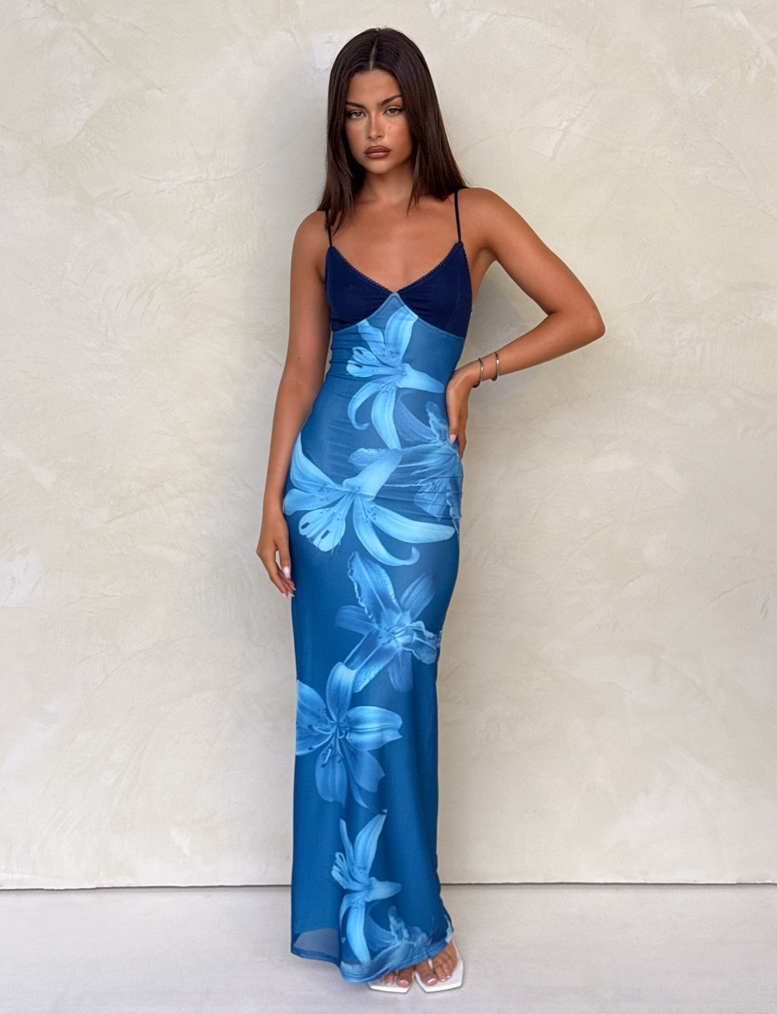 Sophie Dress – Blue Orchid