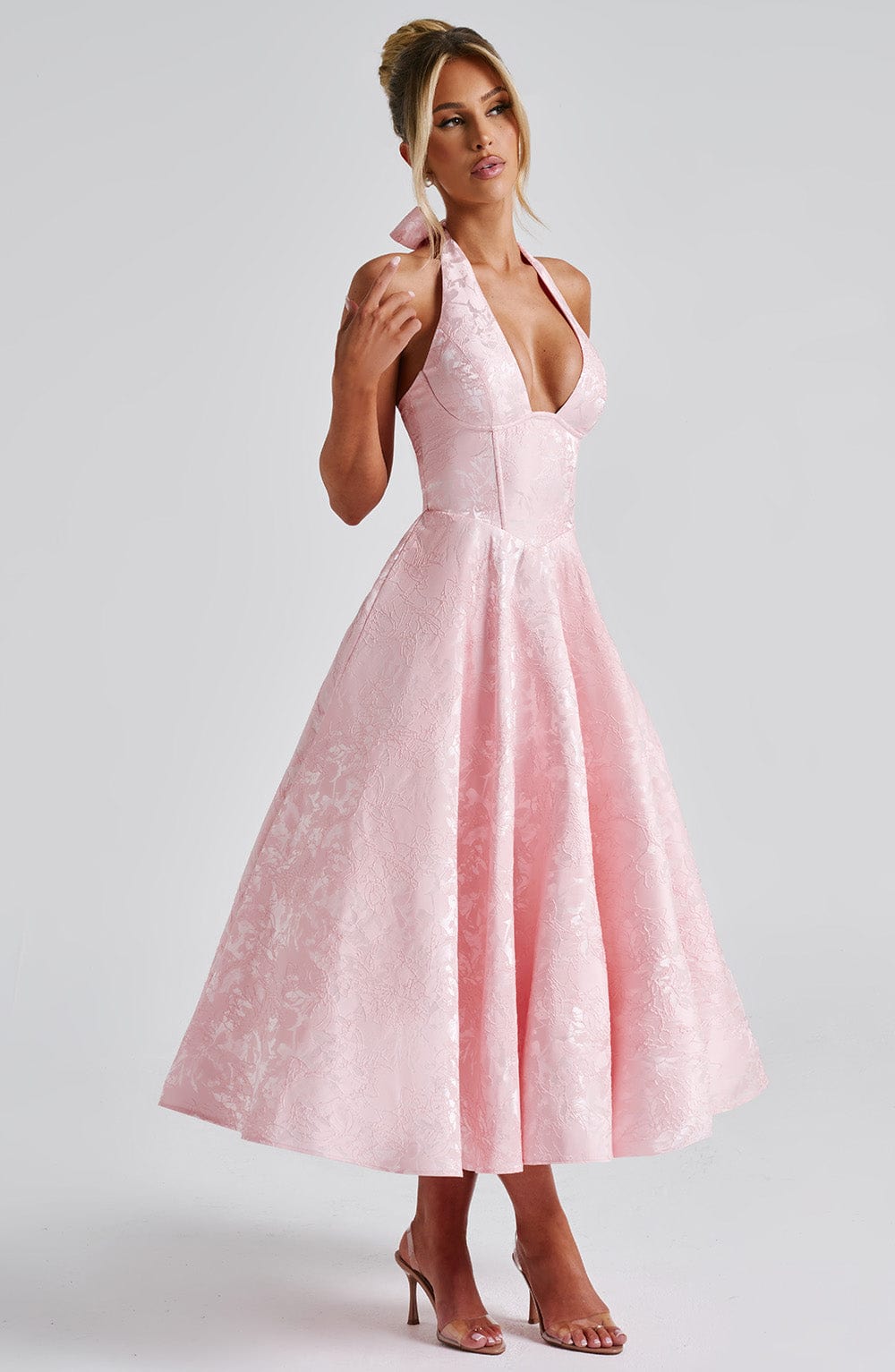 Blushing Midi Dress