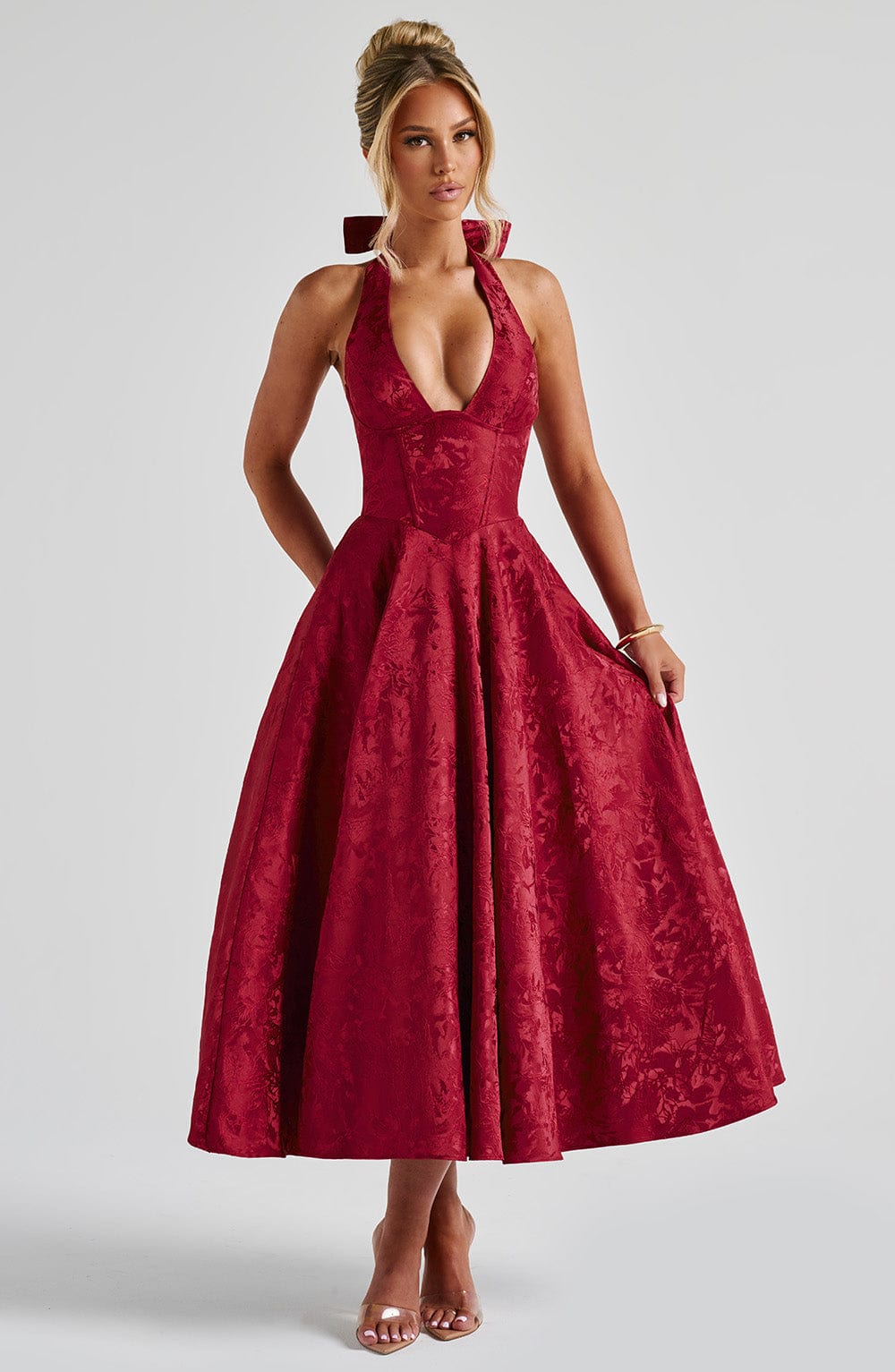 Isla Belle Midi Dress