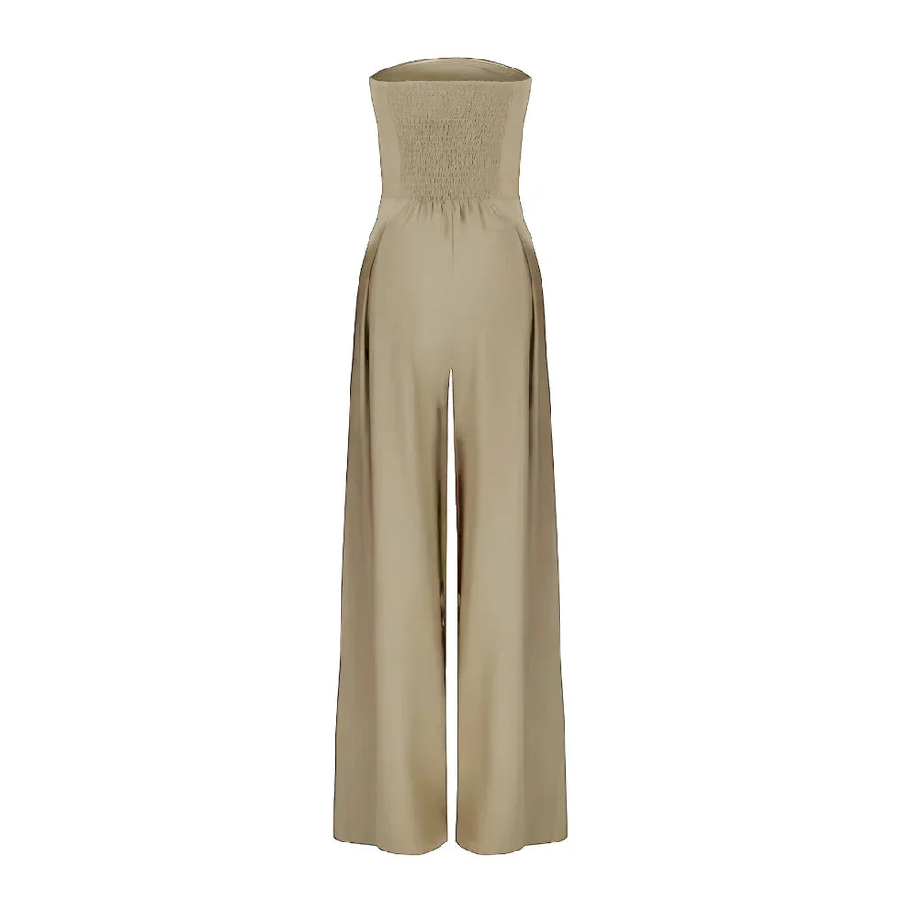 Sofia - Luxe Strapless Jumpsuit