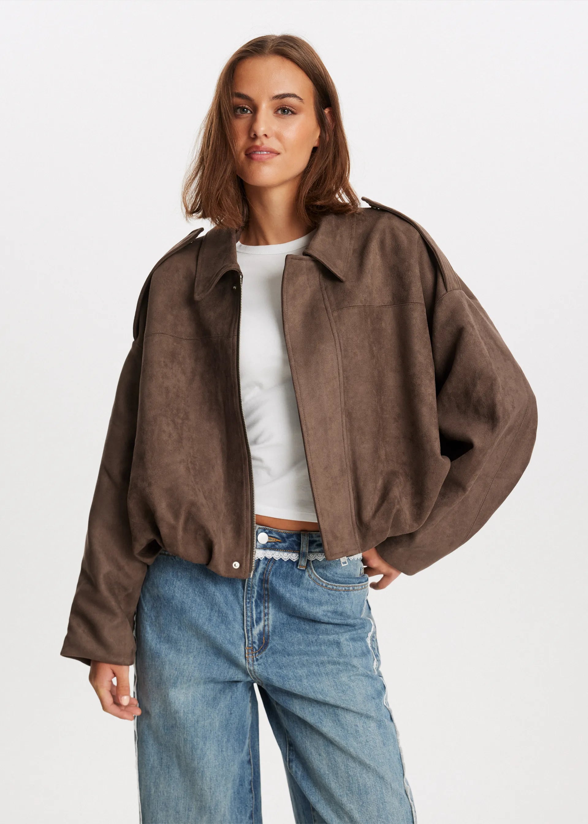 Fleur Suede Jacket