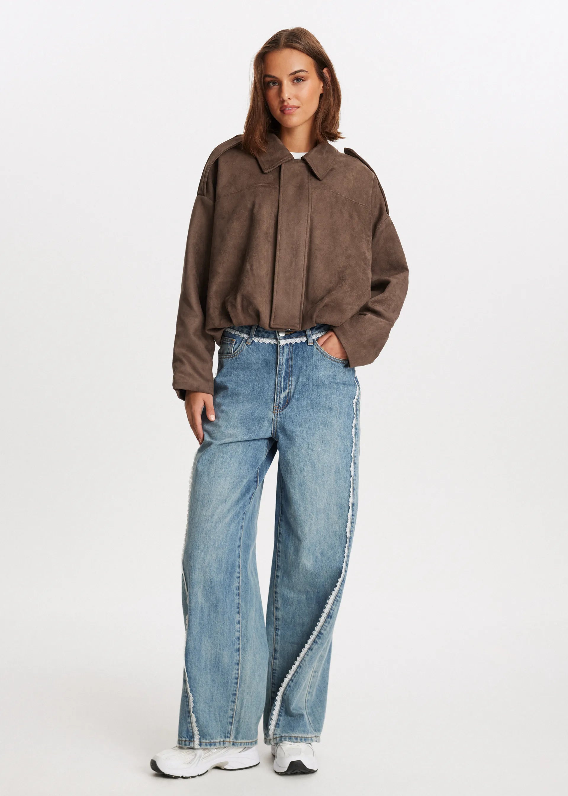 Fleur Suede Jacket