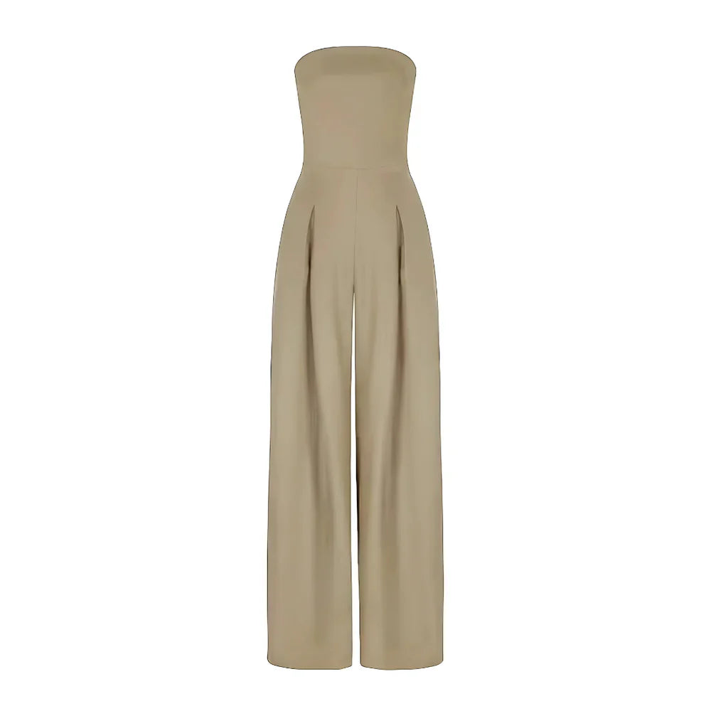 Sofia - Luxe Strapless Jumpsuit