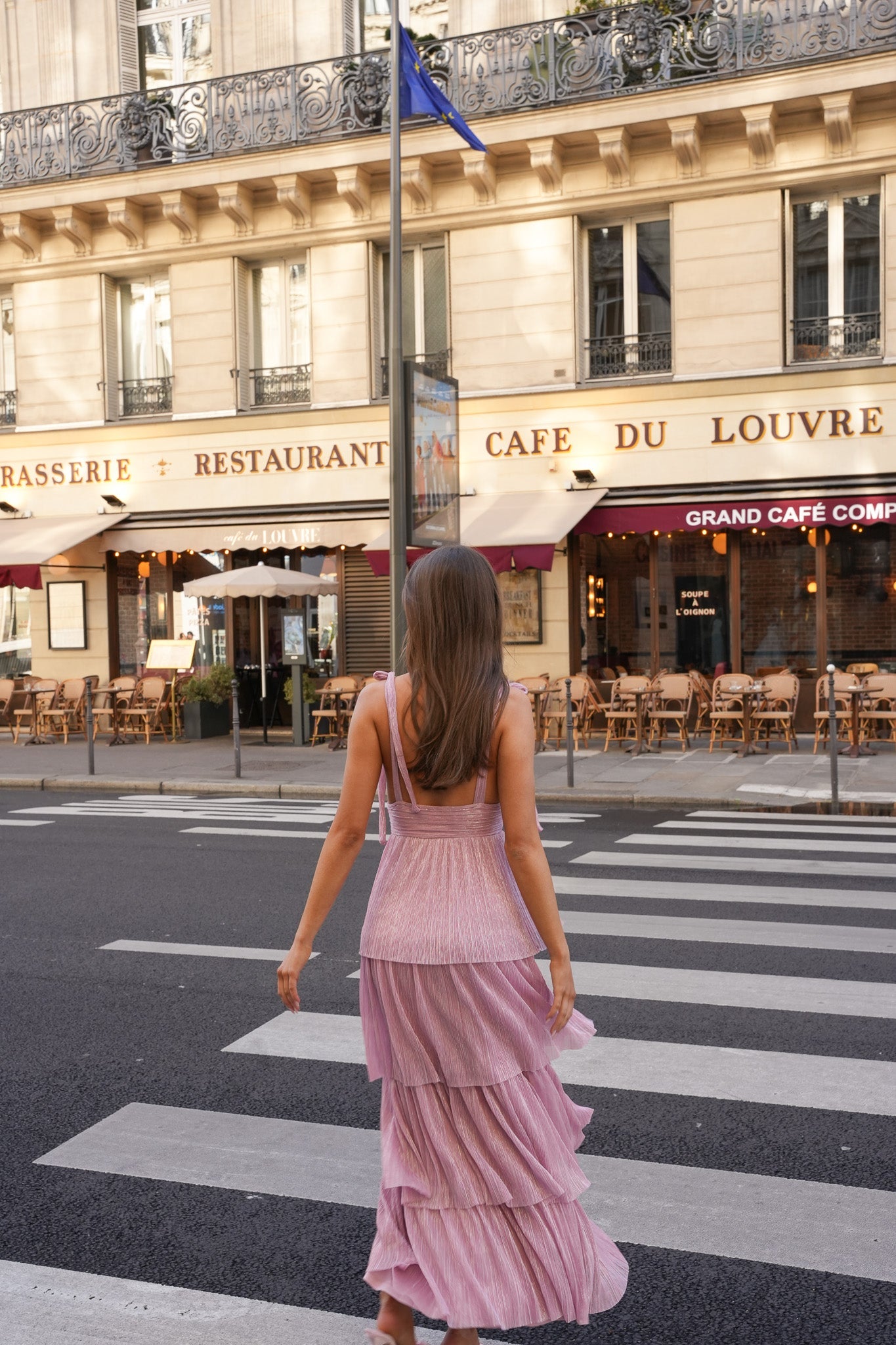 The Liora Dress in Soft Rose