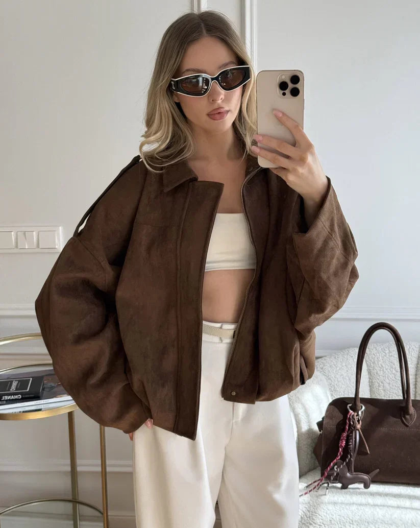 Fleur Suede Jacket
