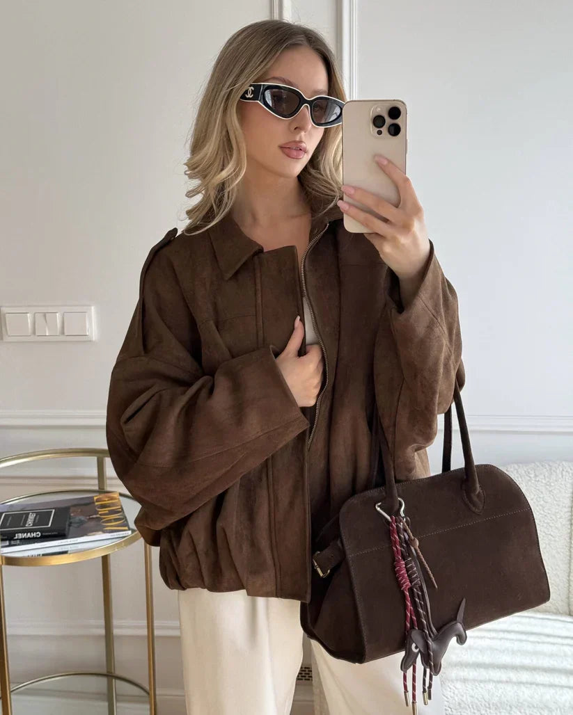 Fleur Suede Jacket