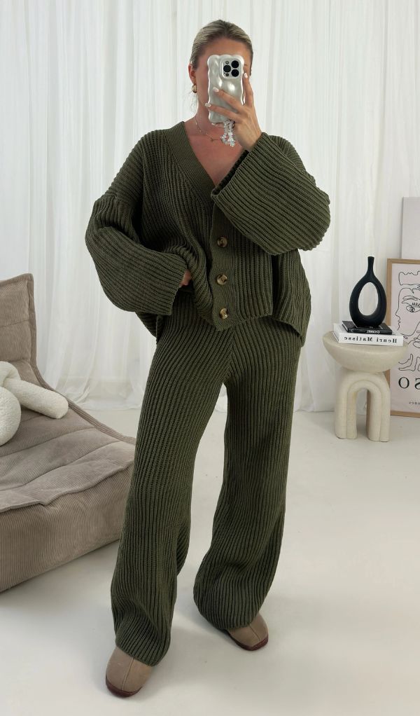 Button Flare Co-ord