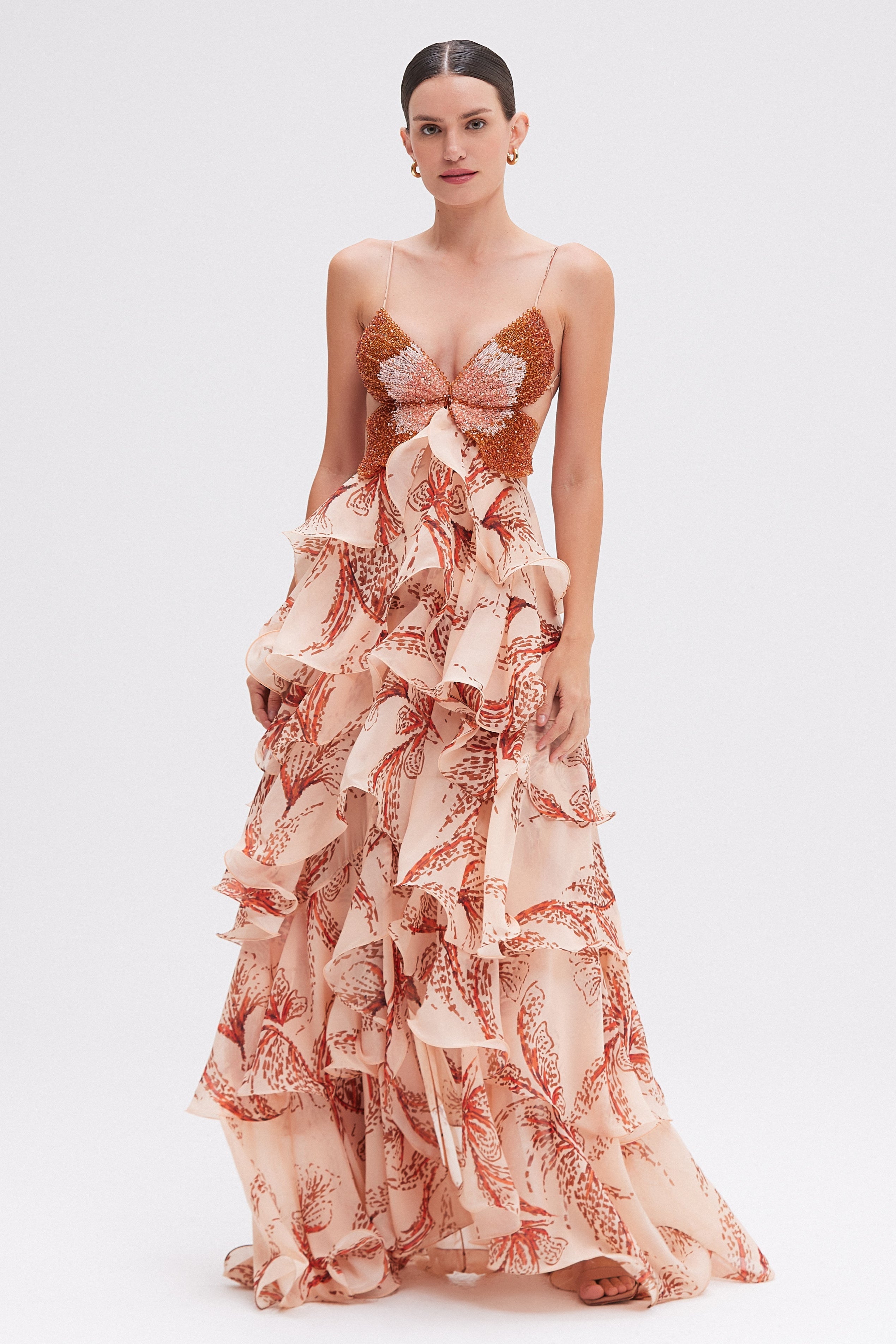 The Butterfly Bloom Maxi Dress