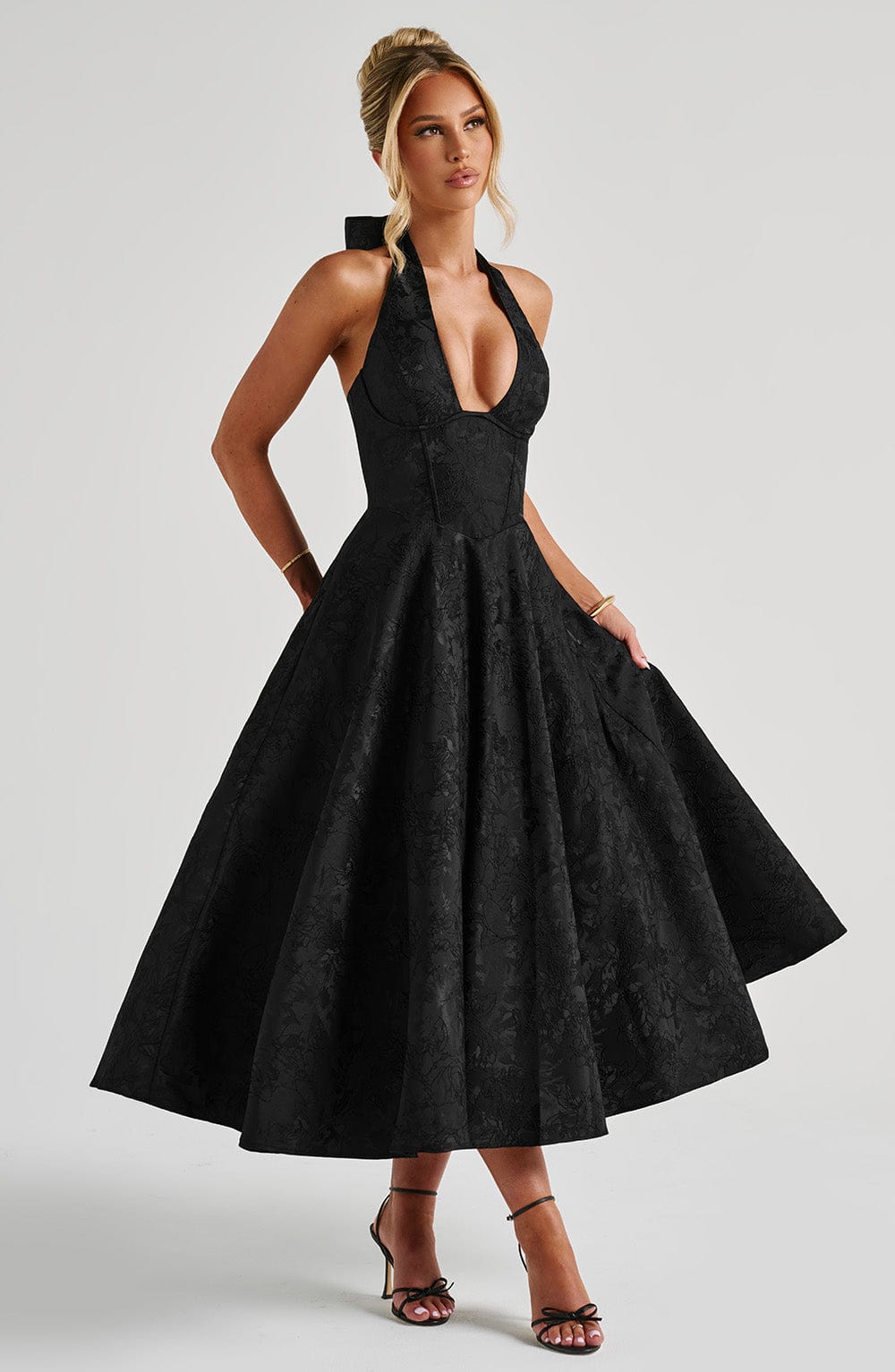 Isla Belle Midi Dress