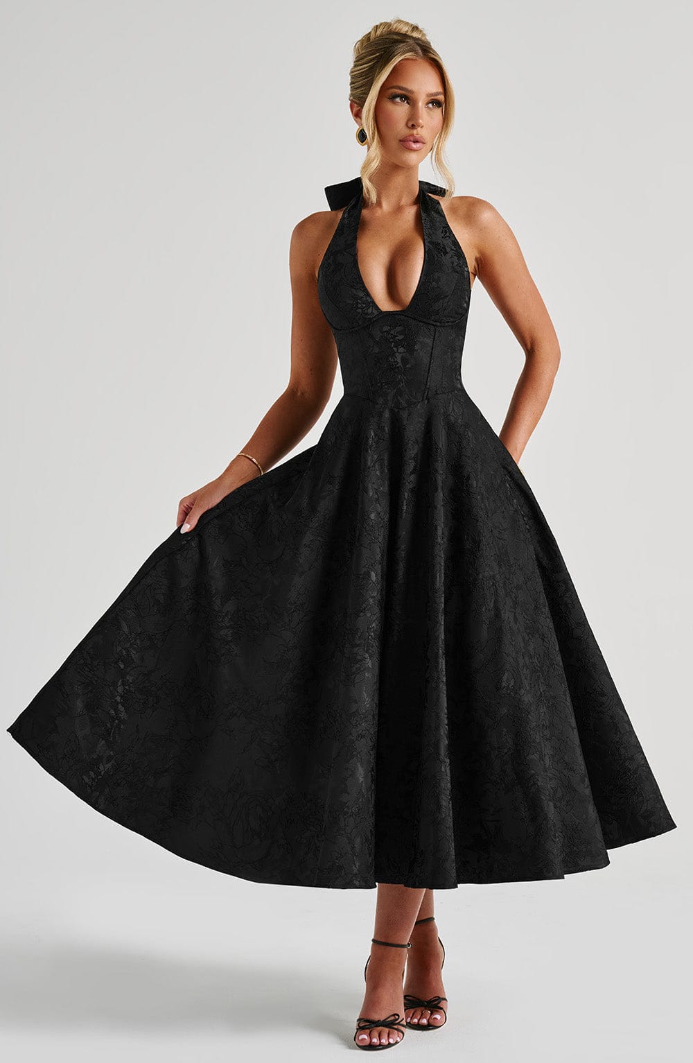 Isla Belle Midi Dress