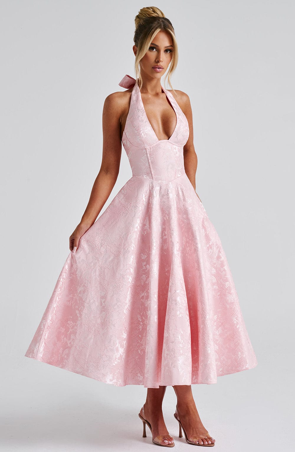 Blushing Midi Dress