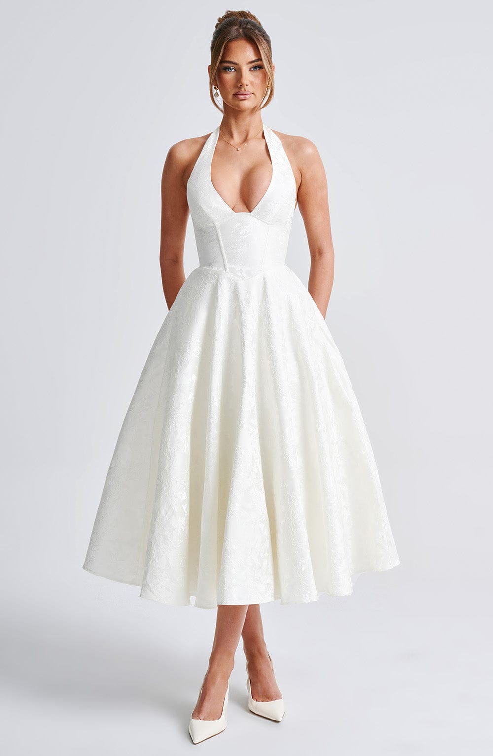 Isla Belle Midi Dress