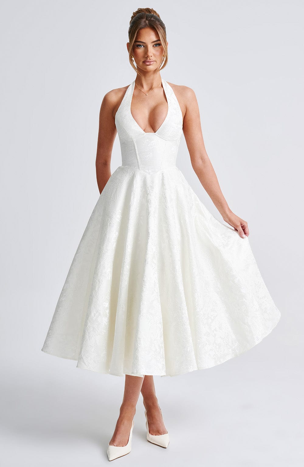 Isla Belle Midi Dress