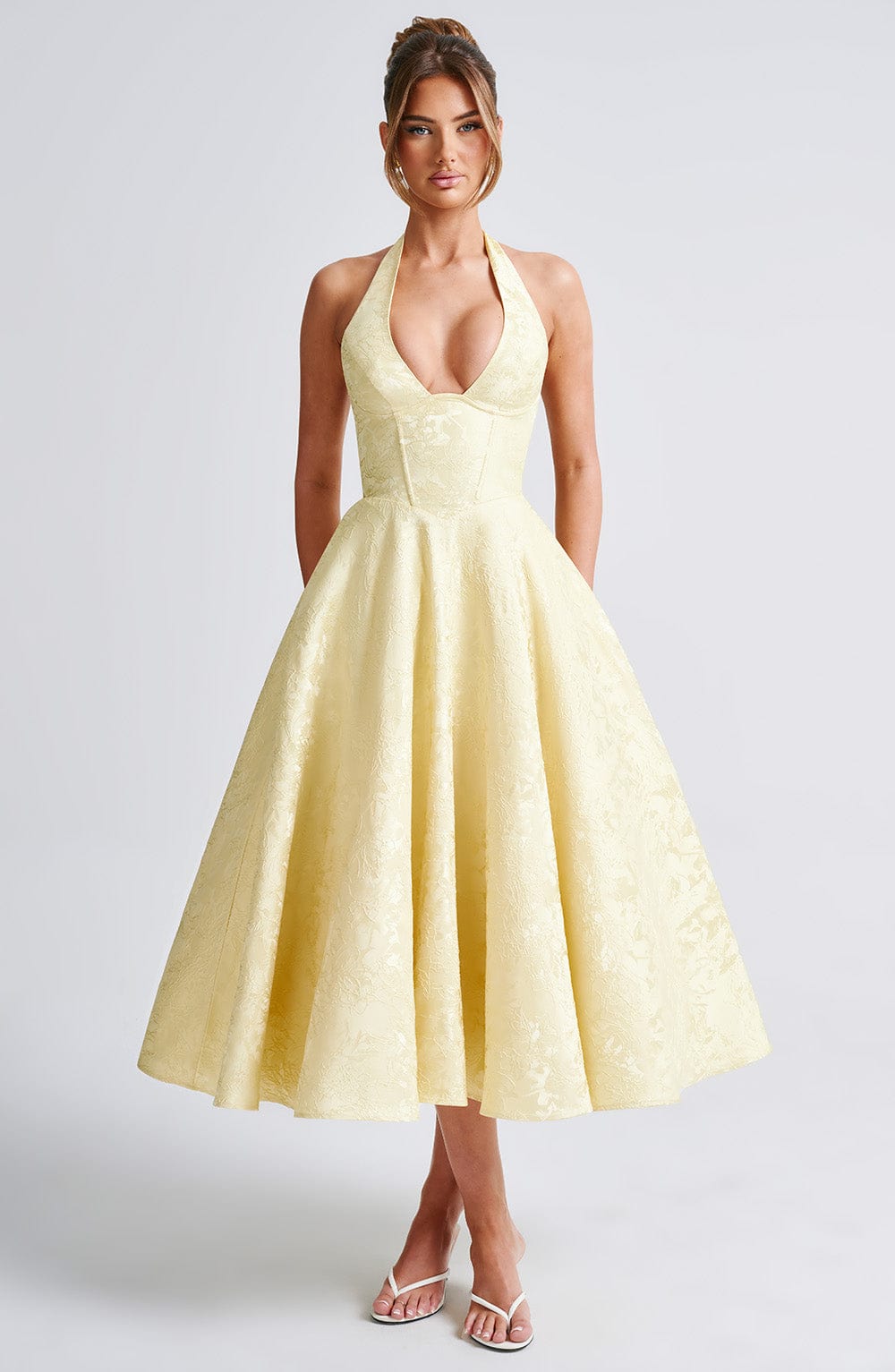 Isla Belle Midi Dress